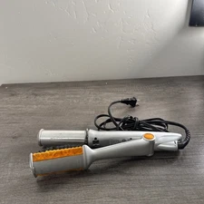 InStyler Original Rotating Hot Iron 1 1/4" Barrel Silver IS1001 Tested Working