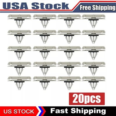 20pcs/Set Fender Flare Moulding Clip For Jeep Wrangler 2005-up 55157055-AA