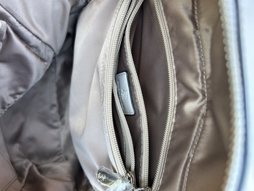BOSTANTEN Zaino in pelle ostrica bianco per laptop borsa da donna college casual - Foto 15 di 22