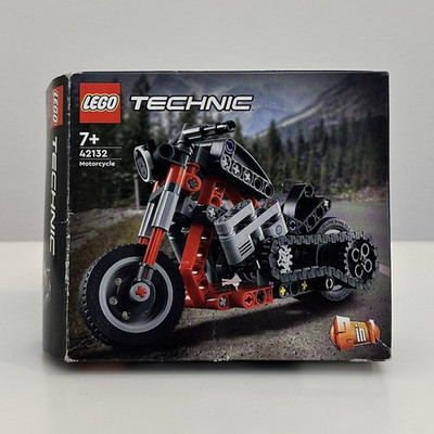 LEGO Technic 42132 Motorcycle 2 in 1 Set, 163 Teile, ab 7+, Kunststoff
