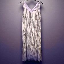 Simply Vera Vera Wang Satin Trim Midi Chemise Purple Ombre Medium