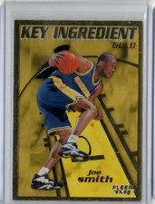 1997-98 Fleer Joe Smith Key Ingredient Gold #13  Warriors 