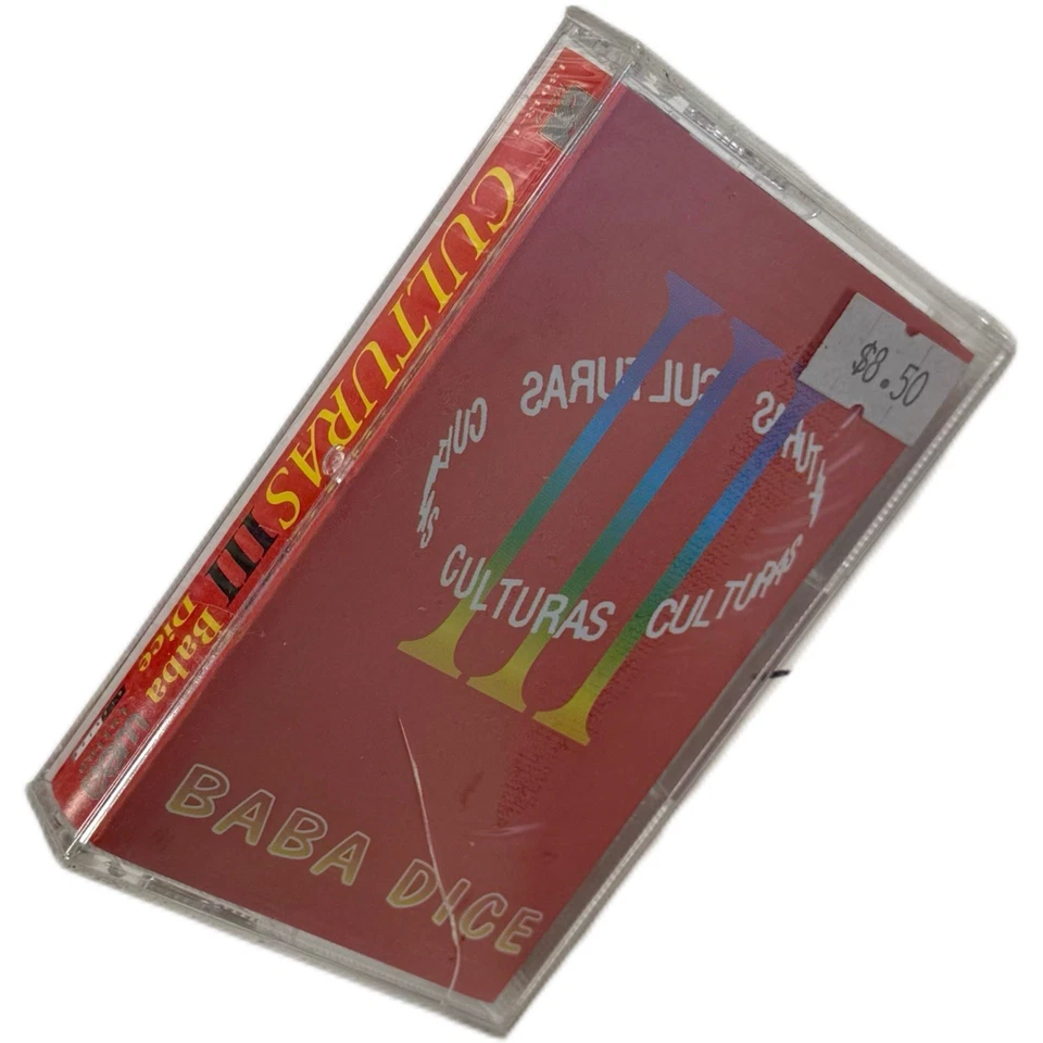 🎵 Baba Dice Tres Culturas Cassette Sealed 1994 Latin Rap Hip Hop Crack Case - Image 3 of 4