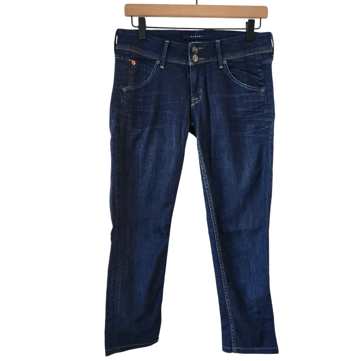 Jean Femme Hudson Collin Skinny Détruit - Taille 27 X 29 - Occasion Très Bon état