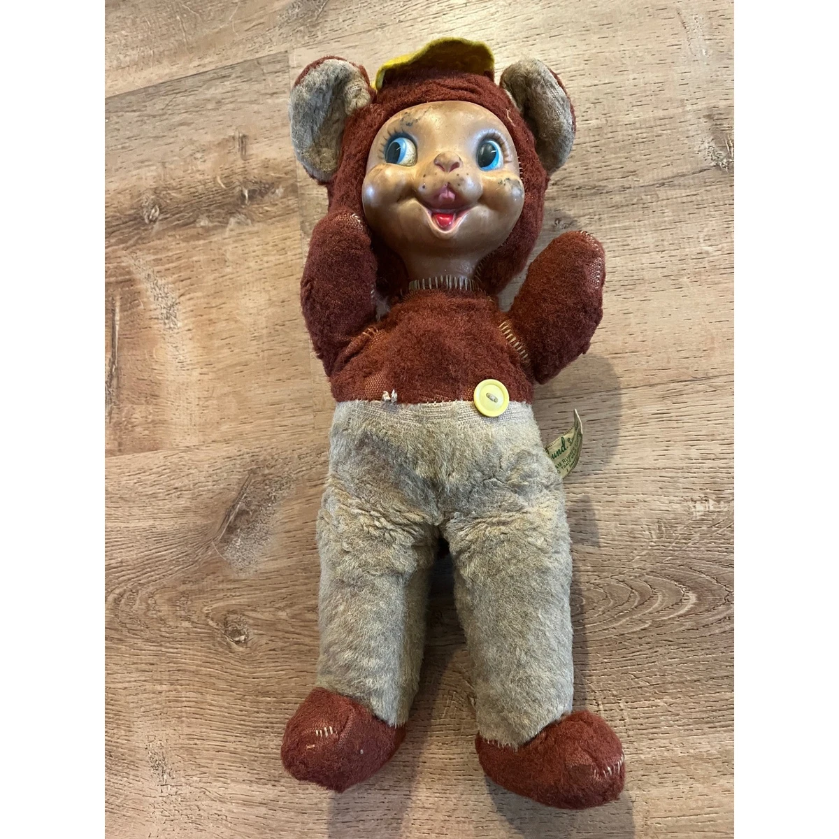 レア！ヴィンテージ 1950 GUND Boopy ラバーフェイス　テディベア 25+ Gund Rubber Face In Vintage Stuffed Animals for sale | Updated