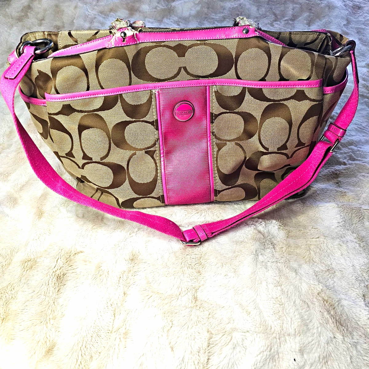 coach pink brown products for sale | eBay