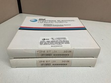 LOT of 2 NEW AT&T Western Electric Lightguide...
