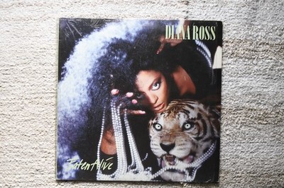 Diana Ross - EATEN ALIVE - M / NM - 1985 - 240 4081 - CAPITOL RECORDS - LP 33°
