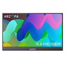 Arzopa A1 15.6  FHD 1080p IPS Portable Travel Monitor 60Hz - Black A1 GAMUT
