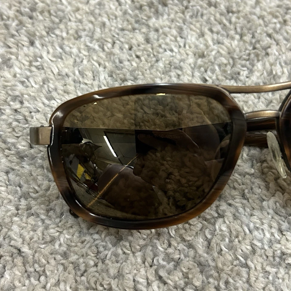 Maui Jim Sunglasses MJ 289 19M WANDERER Brown Polarized 58 19 140 mm Italy Made - Image 3 of 4