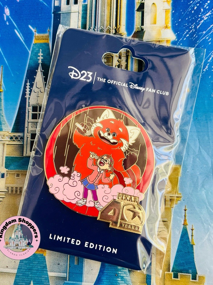 D23　PIXAR40th メイメイ　私ときどきレッサーパンダピン 2026 Disney D23 Pin Pixar 40th Anniversary Turning Red Mei Lee