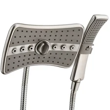 BRIGHT SHOWERS-Duel Head-Rain Shower Head & Handheld Shower Head(ONE PER ORDER)