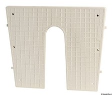 OSCULATI Heckschutzplatte Ral 9001 420x340 MM