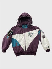 Anaheim Mighty Ducks 90’s vintage Pro Player NHL hockey jacket Size Large  26x28