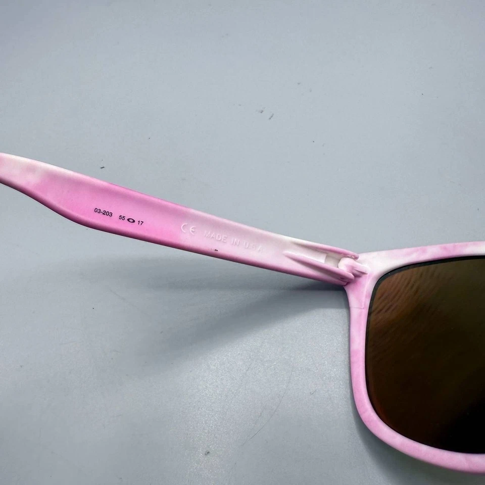 Oakley Frogskins Sunglasses Wildberry Milk with Gray 03-203 55-17 Rare - Image 4 of 4