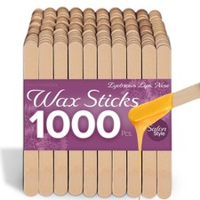 Stock Your Home 1,000 Pcs Wooden Popsicle Sticks for Crafts Bulk 4.5-Inch,...