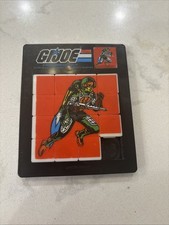 Vtg 1983 GI Joe Sliding Puzzle A Real America...