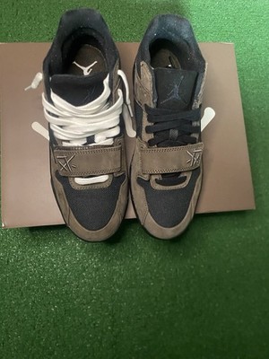 Size 9 - Travis Scott x Air Jordan Jumpman Jack TR Dark Mocha With Box & Laces.