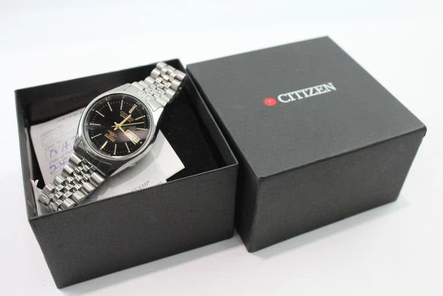 30 Citizen Eagle 7 Steel Watch Automatic Boxed WORKING