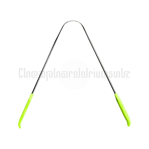 Tongue Cleaner Stainless Steel Tongue Scraper Oral Hygiene Scraper - Picture 11 of 19