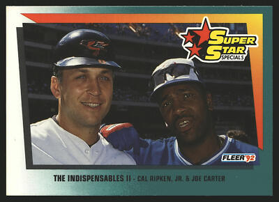 1992 Fleer Cal Ripken, Jr. Joe Carter #703