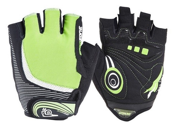 Cycling Bike Bicycle Gel Padded Half Finger Fingerless Glove