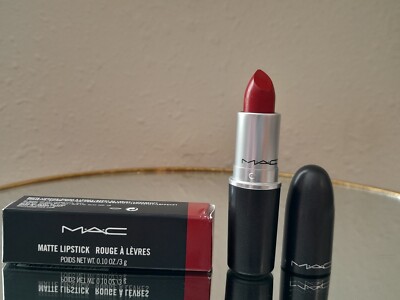 Mac Retro Matte Lipstick - 602 CHILI - 0.10 Oz/ 3g - New in Box
