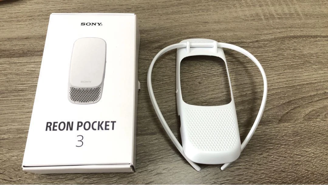 SONY REON POCKET 3 Wearable Thermo-Device RNP-3/W + Neckband set