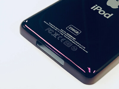 Purple iPod Classic 5th 6th 7th Gen 256GB Thin Back Cover Rear