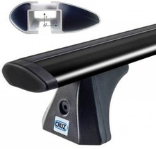 Dachträger Cruz ALU Dachgepäckträger Schwarz Für Mercedes C Klase W203 2000-2007