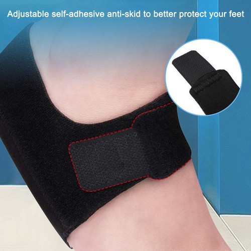 1 Pair Silicone Heel Protectors Heel Cushion Heel Support for Plantar H3Z2 - Picture 8 of 11