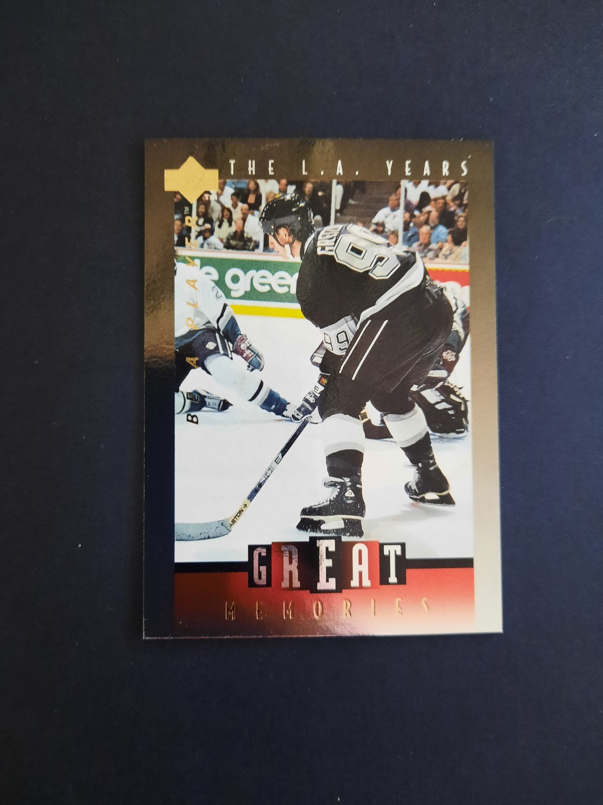 1995-96 Upper Deck Be a Player Wayne Gretzky Great Memories #GM05