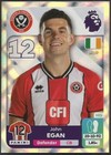 PANINI 2024 PREMIER LEAGUE- #528-SHEFFIELD UNITED/REP OF IRELAND-JOHN EGAN-FOIL