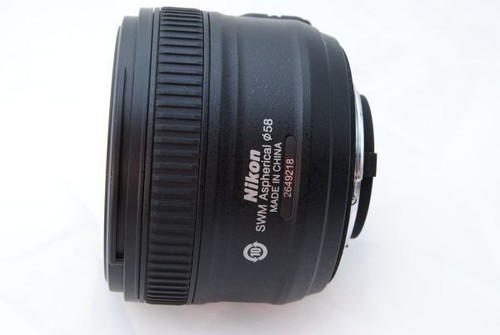 MINT Nikon Single Focus Lens AF-S NIKKOR 50mm f/1.8G Full Size Compatible AF-S 5 - Picture 6 of 7