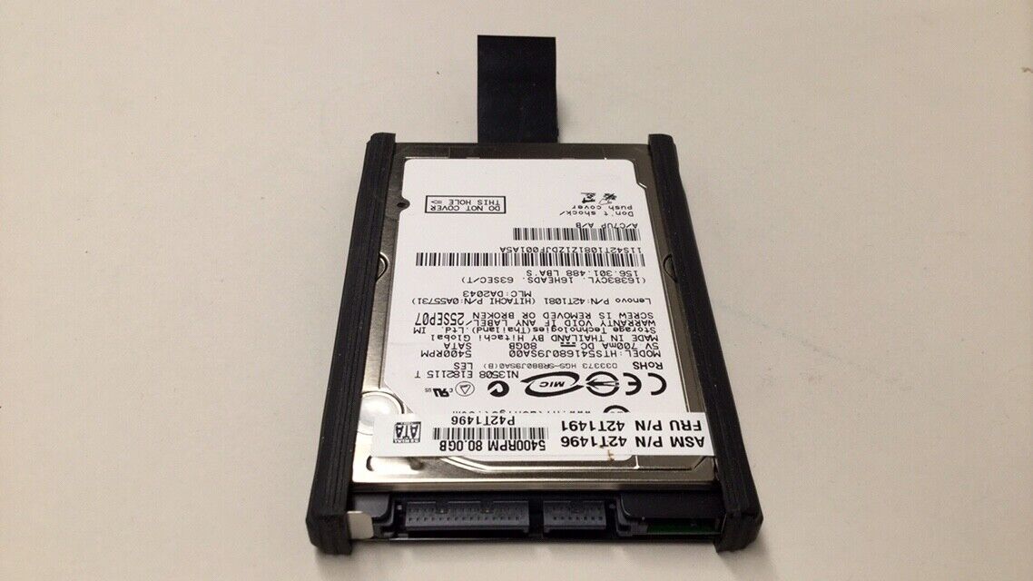 Hitachi HTS541680J9SA00 Hard Drive 5400 RPM 80GB SATA Hitachi HTS541680J9SA00 Hard Drive 5400 RPM 80GB SATA