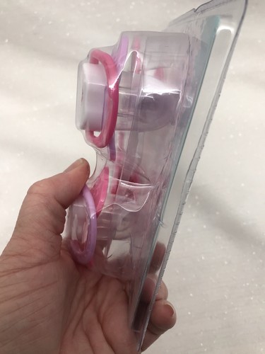 Ciuccio orto Disney bambina Minnie Mouse rosa succhietti Binkys con supporti NUOVO - Foto 12 di 12
