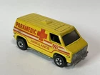1974 Hot Wheels Paramedic Super Van Yellow - Nice Condition - Vintage Hot Wheel