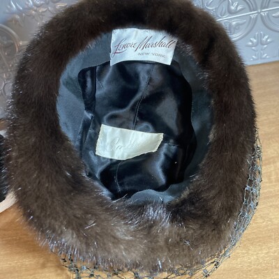 Vintage Lenore Marshall Dark Brown Mink Fur Hat Lenore Marshall | Accessories | Vtg Lenore Marshall Mink Fur  main image 4