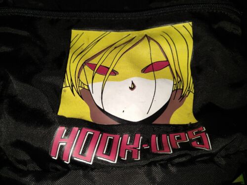 Vintage Hook-Ups deskorolka mini plecak anime Japonia Red Eyes - Zdjęcie 1 z 4