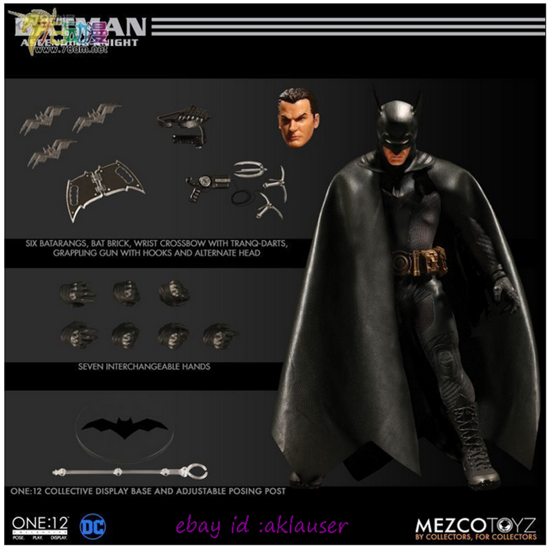 Mezco Toyz 1/12 DC Ascending Knight Batman Action Figure Toy Mezco Toyz 1/12 DC Ascending Knight Batman Action Figure Toy