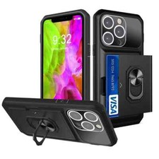 For iPhone 12 11 13 14 15Pro Max XR 7 8 SE 2022 Heavy Duty Shockproof Case Cover