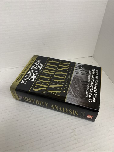 Security Analysis: Sixth - Hardcover, by Benjamin Graham; David - Good c - Picture 10 of 10