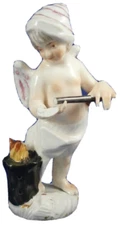 Antique 18thC KPM Berlin Wegely Porcelain Cherub Figurine Porzellan Figure Figur