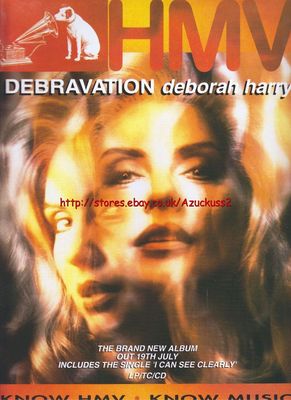 Deborah Harry Debravation Album 1993 Magazine Advert #1071