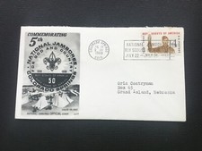 ICOLLECTZONE  US Boy Scout Cover 50th Jamboree Anniversary (F400)