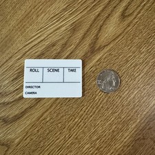 Micro Insert Slate For Video Production  Mini Slate  Macro Micro Slate