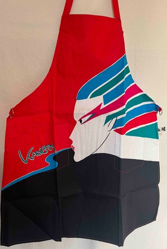 Kansai Yamamoto Vintage Design Apron Rare Free Shipping From Japan - Picture 6 of 12
