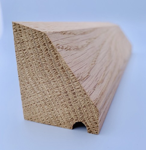 Weather Bar External Door Solid European Oak Hardwood Drip Bars Cill 1100mm - Picture 3 of 5