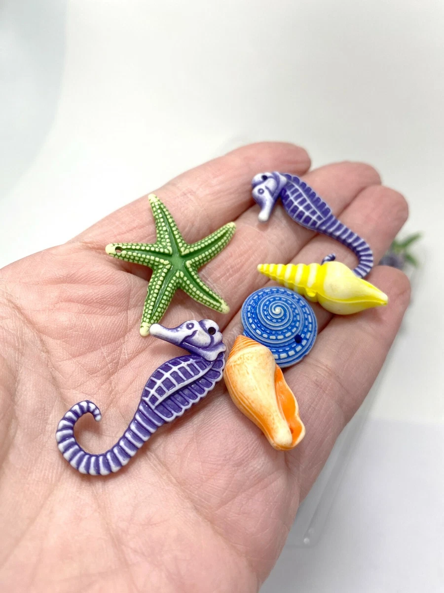 Shell beads for online jewelry making