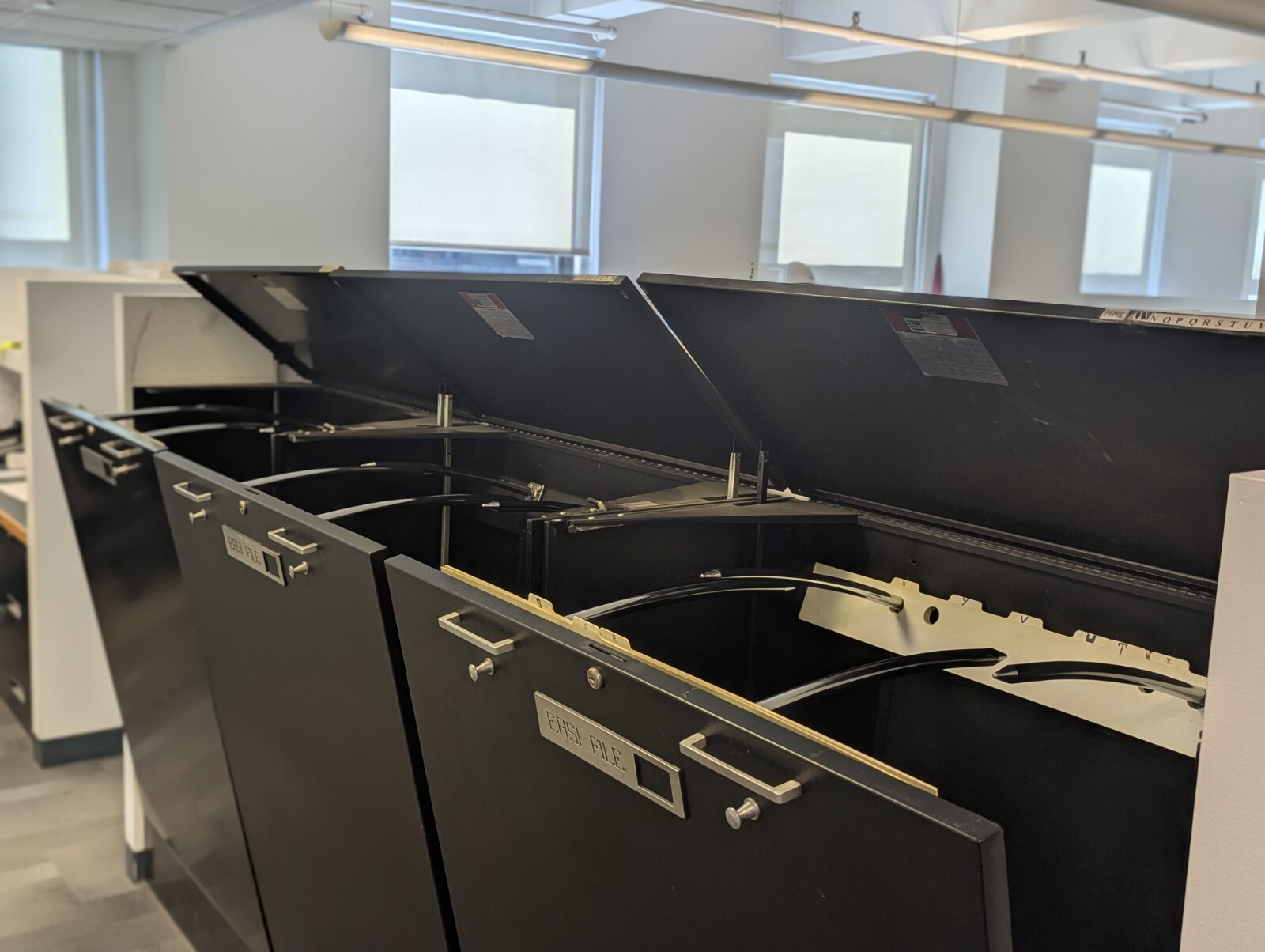 (3) Used Easi EF050 Blueprint, Plat Storage, Map Storage Cabinets in NYC